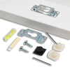 Fletcher Business Group Fletcher Picture Perfect - No-Wire Hanging Kit - Individual Package (5) Frames) - Up to 50 lbs.