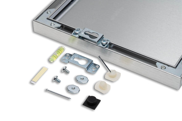 Fletcher Business Group Hanging System 09-263 No-Wire Hanging Hardware for Metal Frames 25pc bulk 081777092634