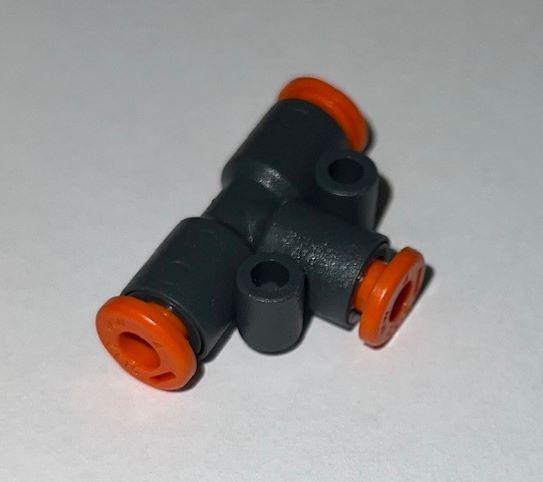 Fletcher Business Group Pneumatic "T" Fitting - 4MM Tubing (730210001)